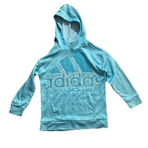 Toddlers Adidas Sports Original Blue Hoodie Kelly Boys Size Small 7/8